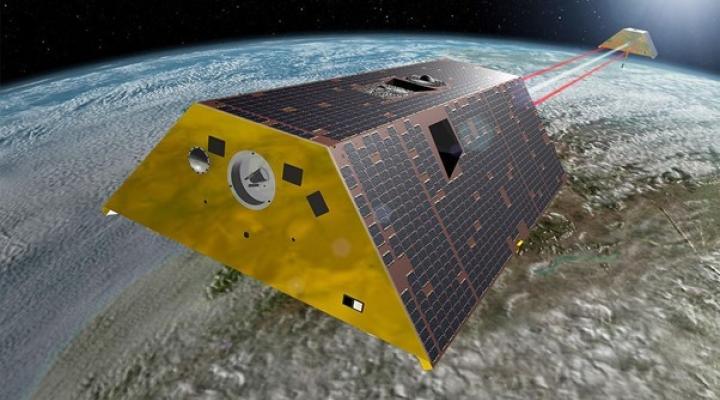 Satelity GRACE-C zastąpią GRACE i GRACE-FO w pomiarach ziemskiego pola grawitacyjnego (fot. Airbus)