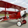 Fokker Dr.I Czerwonego Barona – replika (fot. Oliver Thiele/GFDL/Wikimedia Commons)