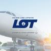 PLL LOT - logo na tle samolotu (fot. w.prz.edu.pl)
