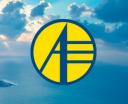 Aeroklub Polski - logo na tle nieba