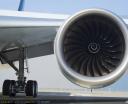 Trent XWB-84 na skrzydle samolotu Airbus A350-900 (fot. Airbus)