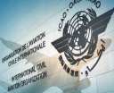 ICAO - logo na fasadzie budynku