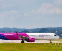 A321neo linii Wizz Air na krakowskim lotnisku (fot. Grzegorz Żywar, Krakow Airport, Facebook)