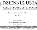 Dziennik Ustaw 2025_poz 492