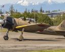 Mitsubishi A6M3 Zero na lotnisku (fot. Military Aviation Museum)
