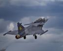 Gripen -lot z wykorzystaniem oprogramowania sztucznej inteligencji (AI), której pilot przekazał tymczasowo kontrolę nad maszyną (fot. SAAB)