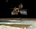 Mars Reconnaissance Orbiter NASA krąży wokół Marsa - koncepcja artystyczna (fot. NASA, JPL-Caltech)