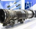 Silnik Safran M88 napędzający Rafale na Paris Air Show 2025 (fot. Safran)