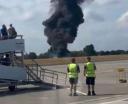 Katastrofa King Air na lotnisku London Southend, fot. indiaexpress