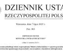 Obwieszczenie Ministra Infrastruktury z 7 lipca 2025