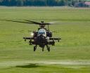Pierwszy lot AH-64 Apache z polskim i amerykańskim pilotem w Polsce, 2025 r. (fot. DGRSZ)