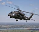 Black Hawk w locie (fot. PZL Mielec)