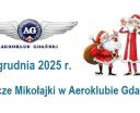 Lotnicze Mikołajki w Aeroklubie Gdańskim 2025 (fot. Aeroklub Gdański)