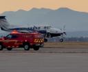 Awaryjne lądowanie Beech B200 Super King Air na lotnisku w Denver, fot. A Lendi
