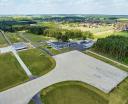 Lotnisko Zielona Góra-Babimost - widok z góry (fot. lotnisko.lubuskie.pl)