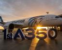 Pierwszy A350-900 dla Egyptair (fot. Airbus)