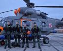 Załoga śmigłowca W-3WARM (fot. załoga śmigłowca W-3WARM)