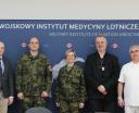 Czesi w Wojskowym Instytucie Medycyny Lotniczej (fot. Materiały prasowe, Izabela Szczepanik, WIML)