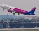 Lotnisko Warszawa-Radom - start samolotu Wizz Air (fot. Lotnisko Warszawa-Radom, Facebook)