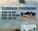 Szybowce treningowe SZD-16 Gil, SZD-15A Sroka i SZD-25A Lis (fot. Bydgoski Klub Seniorów Lotnictwa)