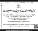 Bartłomiej Rudziński - nekrolog (fot. Aeroklub Ziemi Pilskiej)
