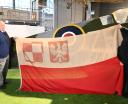 Flaga lotnicza z okresu II wojny światowej w Muzeum Lotnictwa Polskiego w Krakowie (fot. w Muzeum Lotnictwa Polskiego)