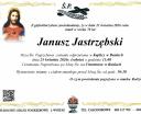 Janusz Jastrzębski - nekrolog (fot. Zakład Usług Pogrzebowych Józef Wojtaś)