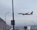Niski przelot B757 linii Icelandair, fot. airdatanews
