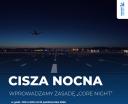 Port Lotniczy Poznań-Ławica - cisza nocna (fot. POZnan Airport, Facebook)