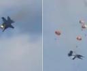 Zderzenie dwóch myśliwców EA-18 w IDAHO, fot. Straits Times