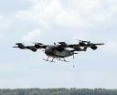 eVTOL firmy Eve w locie (fot. Eve Air Mobility)