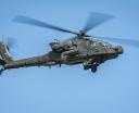 AH-64D Apache w locie (fot. Łukasz Kermel)