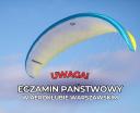 Egzamin państwowy po szkoleniu paralotniowym w Aeroklubie Warszawskim (fot. Aeroklub Warszawski)
