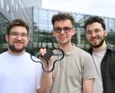 Studenci z Politechniki Wrocławskiej z dronem edukacyjnym (fot. Politechnika Wrocławska)