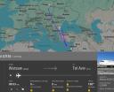 Trasa lotu samolotu Airbus A320 linii Electra Airways (fot. flightradar24.com)