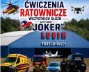 Wielkie ćwiczenia ratownicze na lotnisku Lubin (fot. lubin.pl)