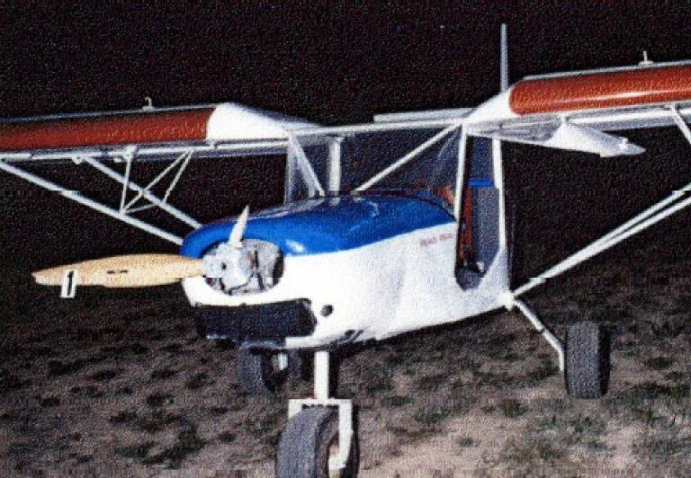 Uszkodzony samolot ultralekki CH-701 STOL, fot. PKBWL