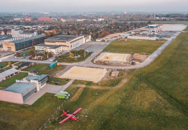 Gliwicki Park Techniki i Edukacji Lotniczej wkracza w nowy etap budowy