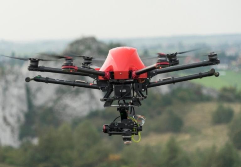 System wielowirnikowy GRYF (fot. FlyTech UAV)