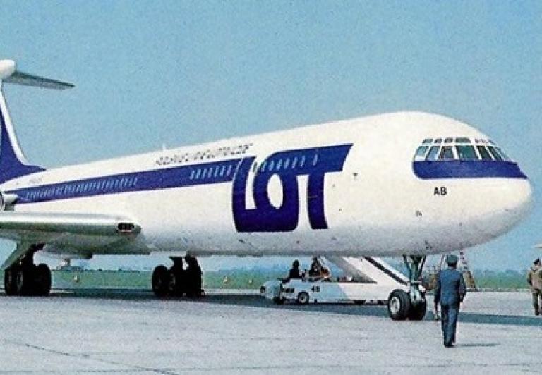 Ił-62 w barwach LOT, fot. BKSL