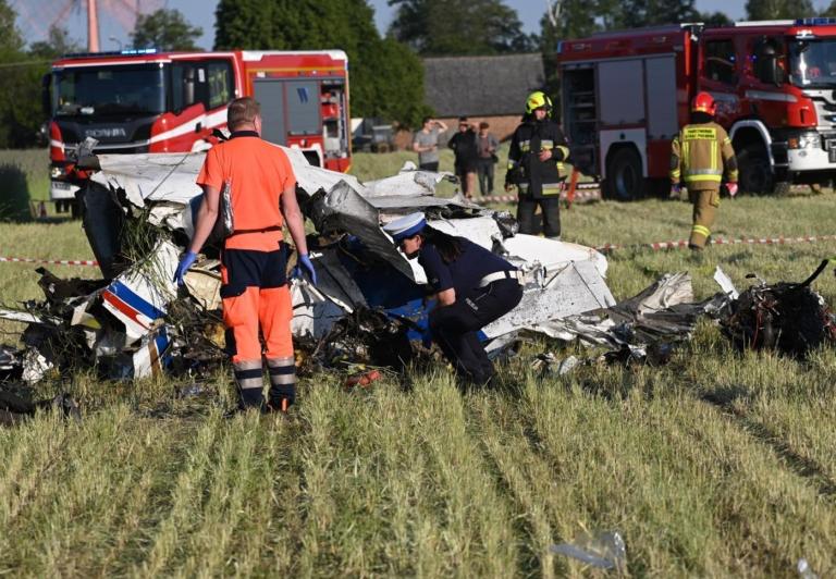 Śledztwo w sprawie wypadku lotniczego w Rębielicach Królewskich umorzone
