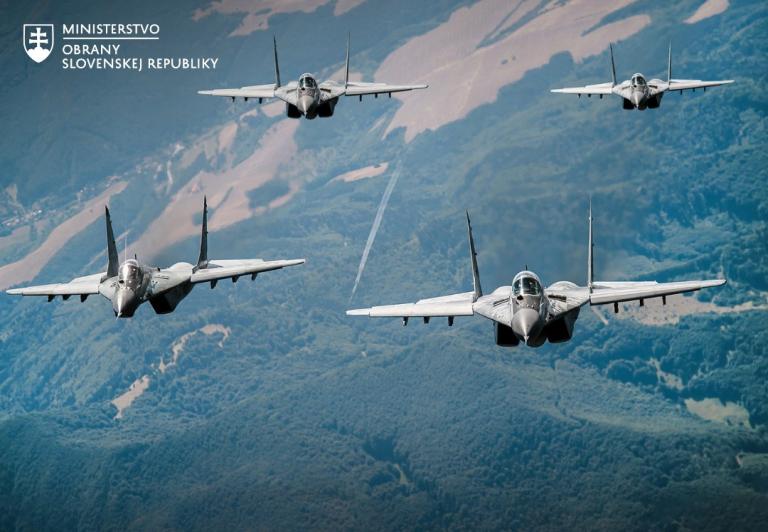 Słowacja: pierwsze cztery myśliwce MIG-29 wyleciały na Ukrainę