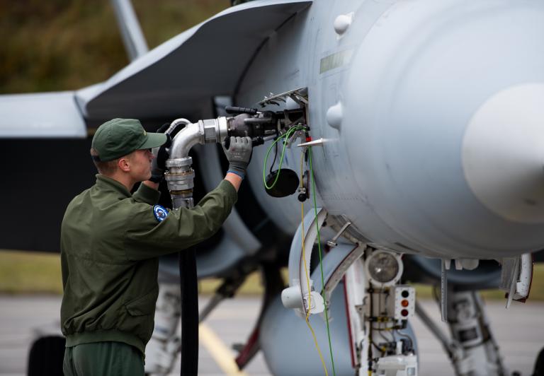 Finlandia: rozpoczęły się manewry lotnicze Ruska 23 z udziałem brytyjskich F-35 i szwedzkich Gripenów