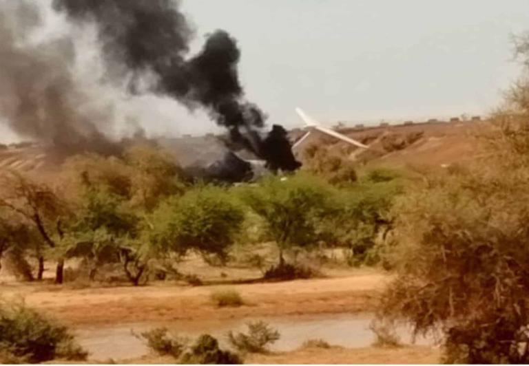 Mali: rozbił się samolot wojskowy Ił-76