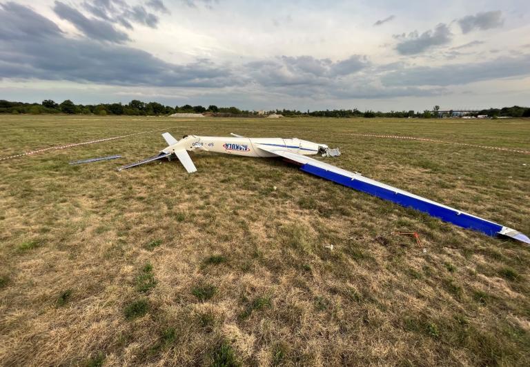 Raport wstępny z wypadku szybowca MDM-1 M FOX w Toruniu