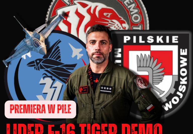 Premiera filmu &quot;Lider F-16 Tiger Demo Maciej SLAB Krakowian&quot;