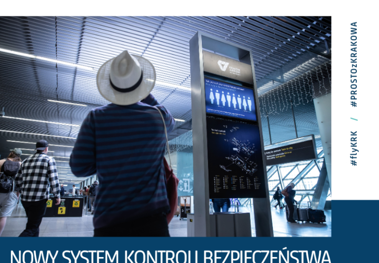 Nowy system kontroli bezpieczeństwa w Porcie Lotniczym Kraków