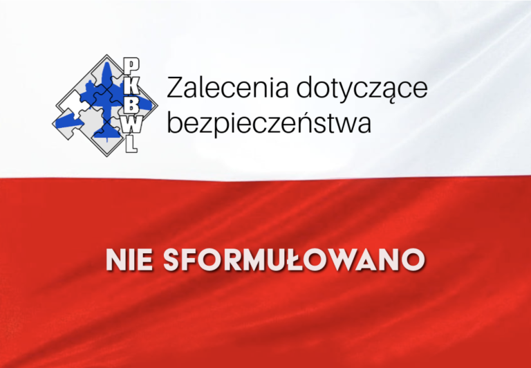 PKBWL ZALECENIA - NIE SFORMUŁOWANO