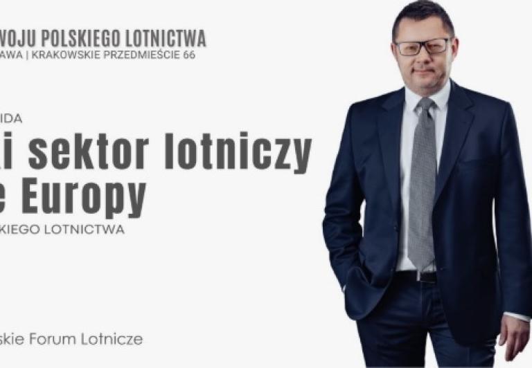 Prezentacja Tomasza Siembidy podczas Polskiego Forum Lotniczego, fot. kadr z youtube.jpg