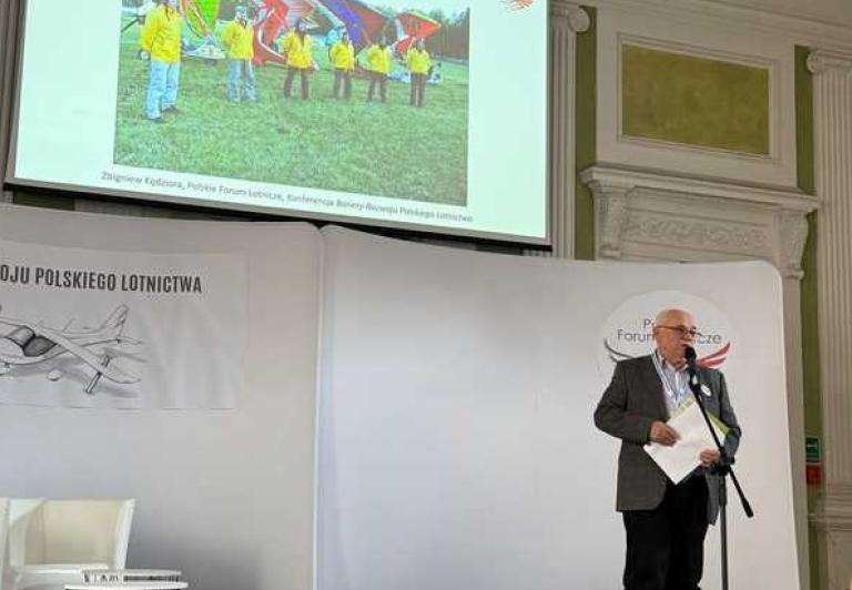 Wystąpienie Zbigniewa Kedziory podczas Polskiego Forum Lotniczego
